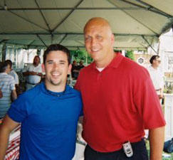 Magic Dave and Cal Ripken